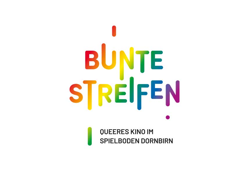 Logo Bunte Streifen Queeres Kino Dornbirn