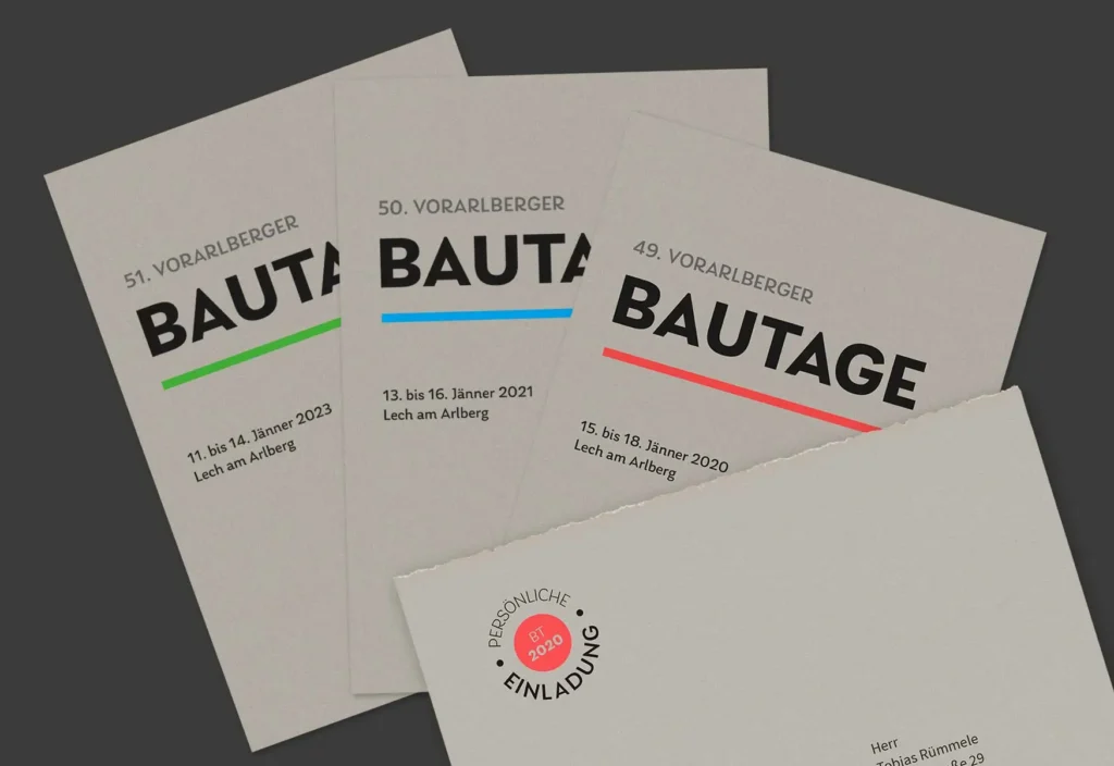 Einladung zu den Bautagen der WKO Bauinnung Vorarlberg